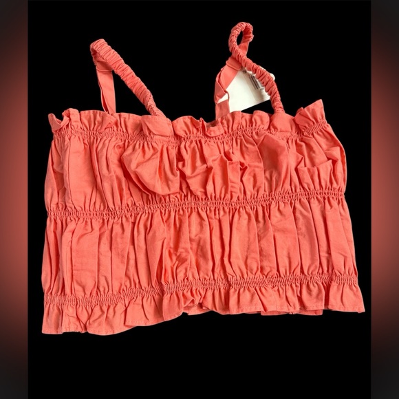 SHARA CINCHED TINY TOP - Picture 3 of 5